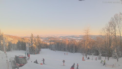 Horní část sjezdovek