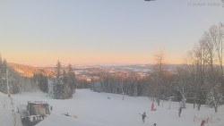 Horní část sjezdovek