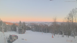 Horní část sjezdovek