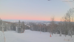 Horní část sjezdovek