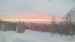 Horní část sjezdovek