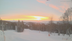 Horní část sjezdovek