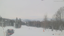 Horní část sjezdovek