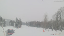 Horní část sjezdovek