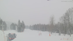 Horní část sjezdovek