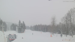 Horní část sjezdovek