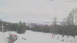 Horní část sjezdovek