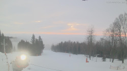 Horní část sjezdovek