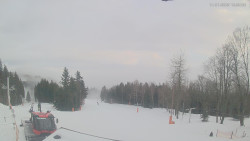 Horní část sjezdovek