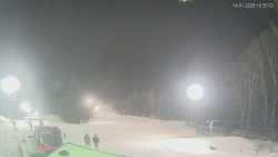 Horní část sjezdovek