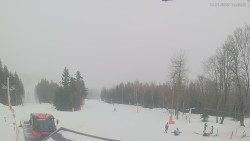 Horní část sjezdovek