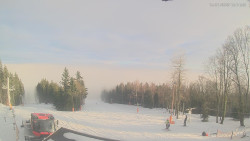 Horní část sjezdovek