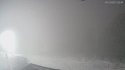 Horní část sjezdovek