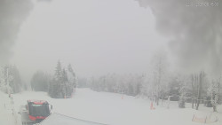 Horní část sjezdovek