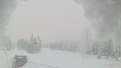 Horní část sjezdovek