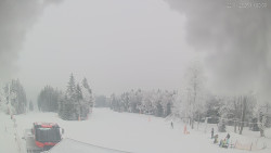 Horní část sjezdovek