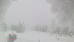 Horní část sjezdovek