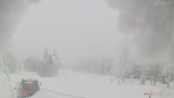 Horní část sjezdovek