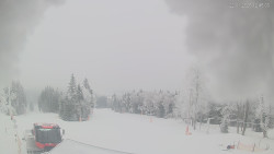 Horní část sjezdovek