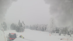 Horní část sjezdovek