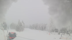 Horní část sjezdovek