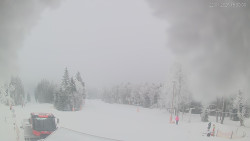 Horní část sjezdovek