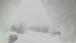 Horní část sjezdovek