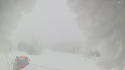 Horní část sjezdovek