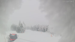 Horní část sjezdovek