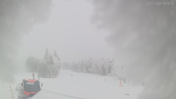 Horní část sjezdovek