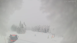 Horní část sjezdovek