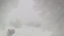 Horní část sjezdovek