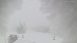 Horní část sjezdovek