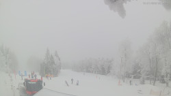 Horní část sjezdovek