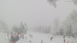 Horní část sjezdovek