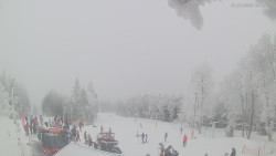 Horní část sjezdovek