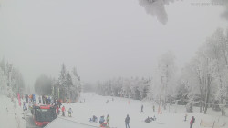 Horní část sjezdovek