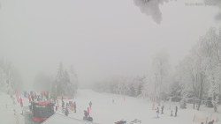 Horní část sjezdovek