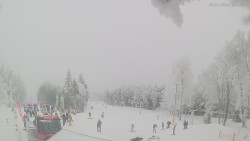 Horní část sjezdovek