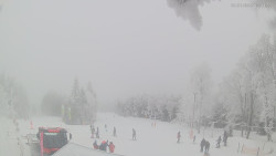 Horní část sjezdovek