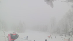 Horní část sjezdovek