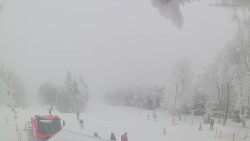 Horní část sjezdovek