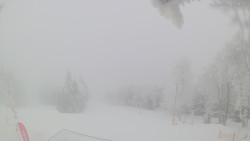 Horní část sjezdovek