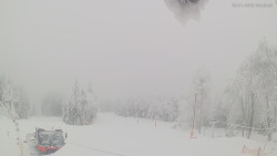 Horní část sjezdovek