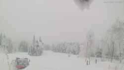 Horní část sjezdovek