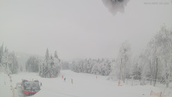 Horní část sjezdovek