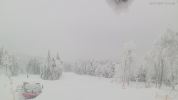 Horní část sjezdovek