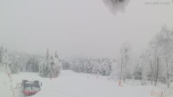 Horní část sjezdovek