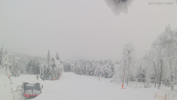 Horní část sjezdovek