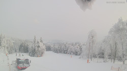 Horní část sjezdovek